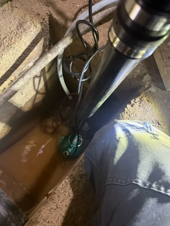 Professional sump pump repair